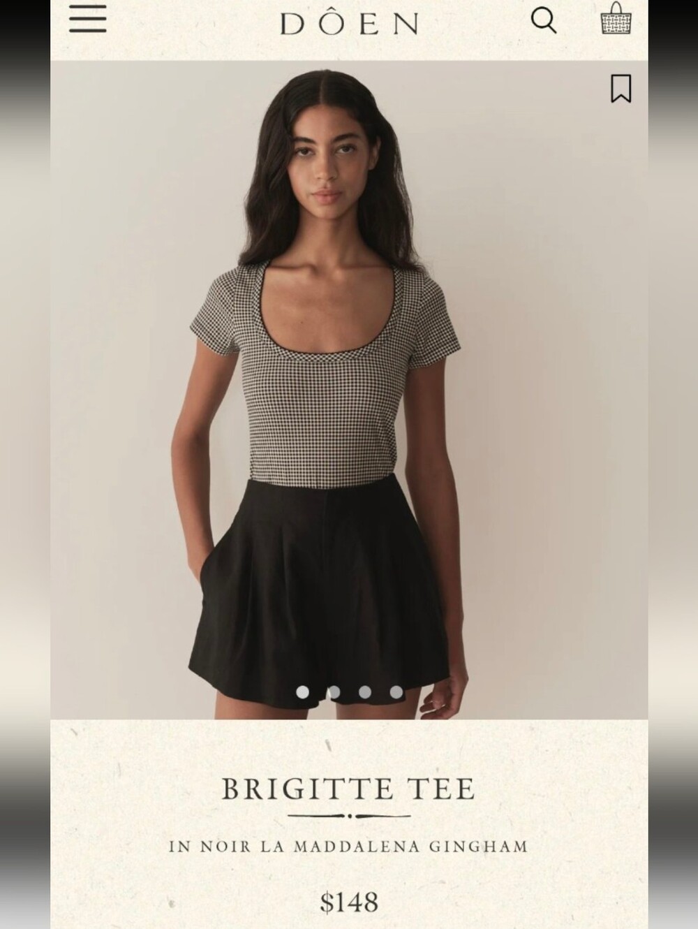 NWT Dôen Brigitte Tee
